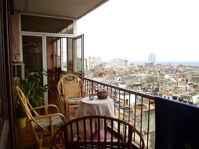Balcony view. Casa Particular Loli